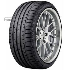 225/45/17, Continental, Sport contact 3 MO (min 2 or 4 - no singles)